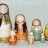 Original set of nesting dolls painted by Malyutin