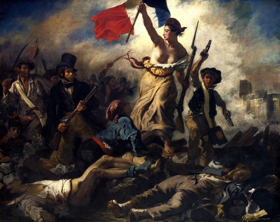 Eugène Delacroix La Liberté Guidant le Peuple