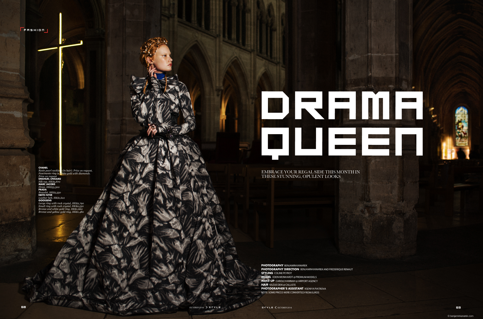 Eden Weinhardt in Drama Queen by Benjamin Kanarek