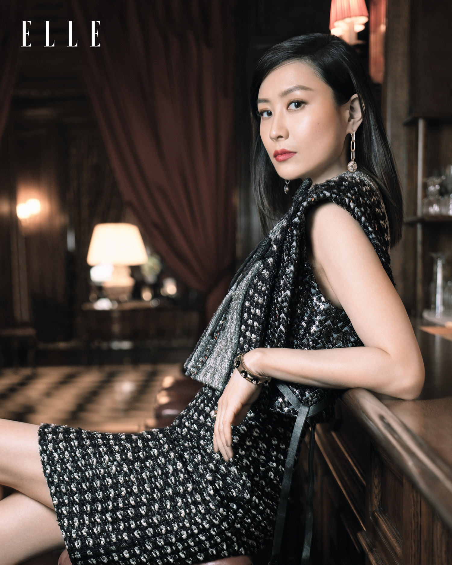 Acclaimed Actress Fala Chen Cover Star in ELLE Hong Kong